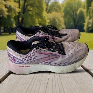 Brooks Glycerin  Running Shoes in  Purple/Lilac athletic sneaker walking